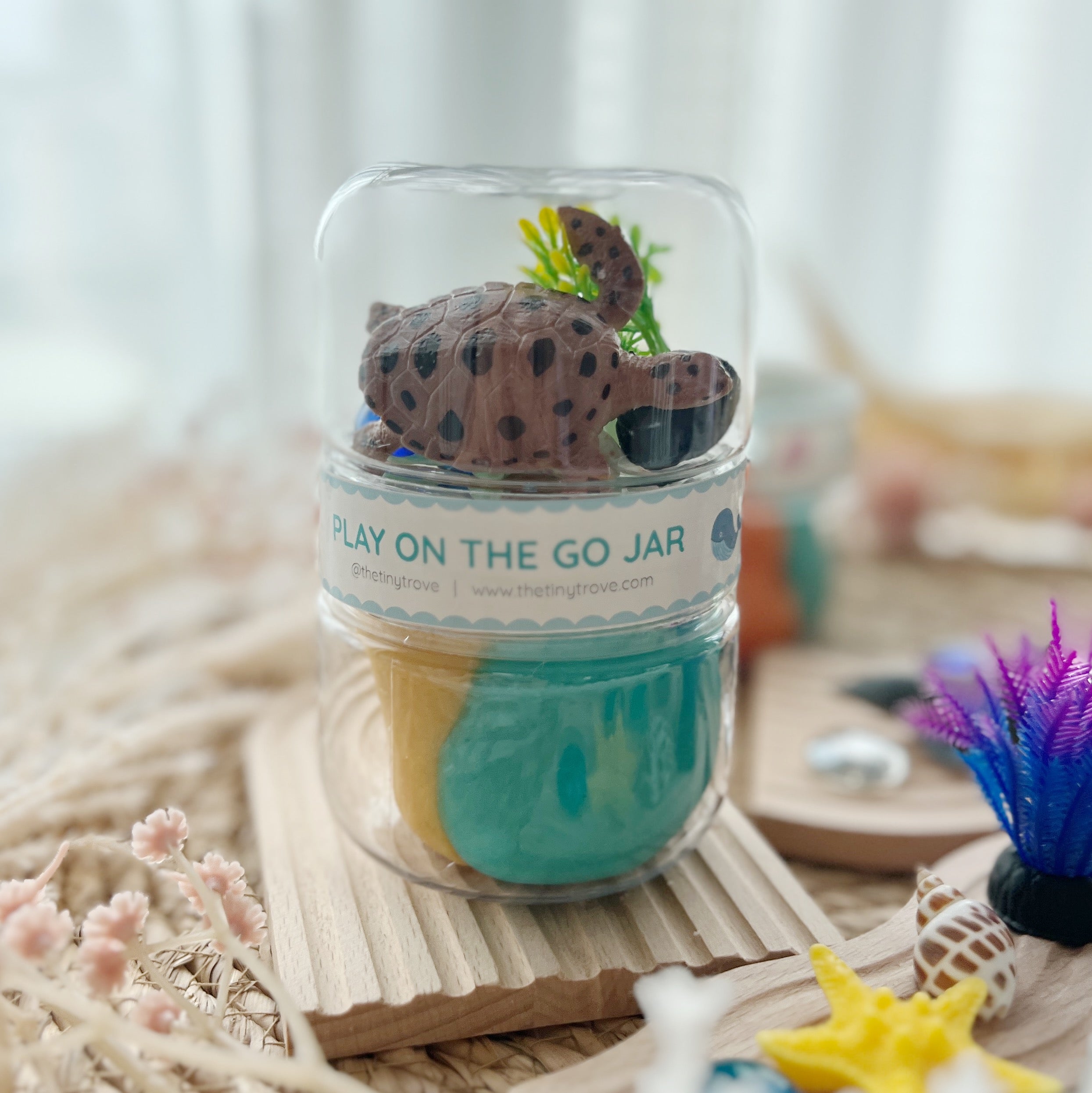 Under the Sea Play on the Go Jar (Play Dough)