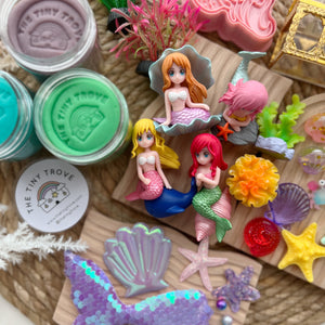 Mermaid Treasure Deluxe Play Dough Kit