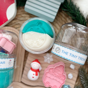 Playful Snowman Play on the Go Jar (Play Dough)