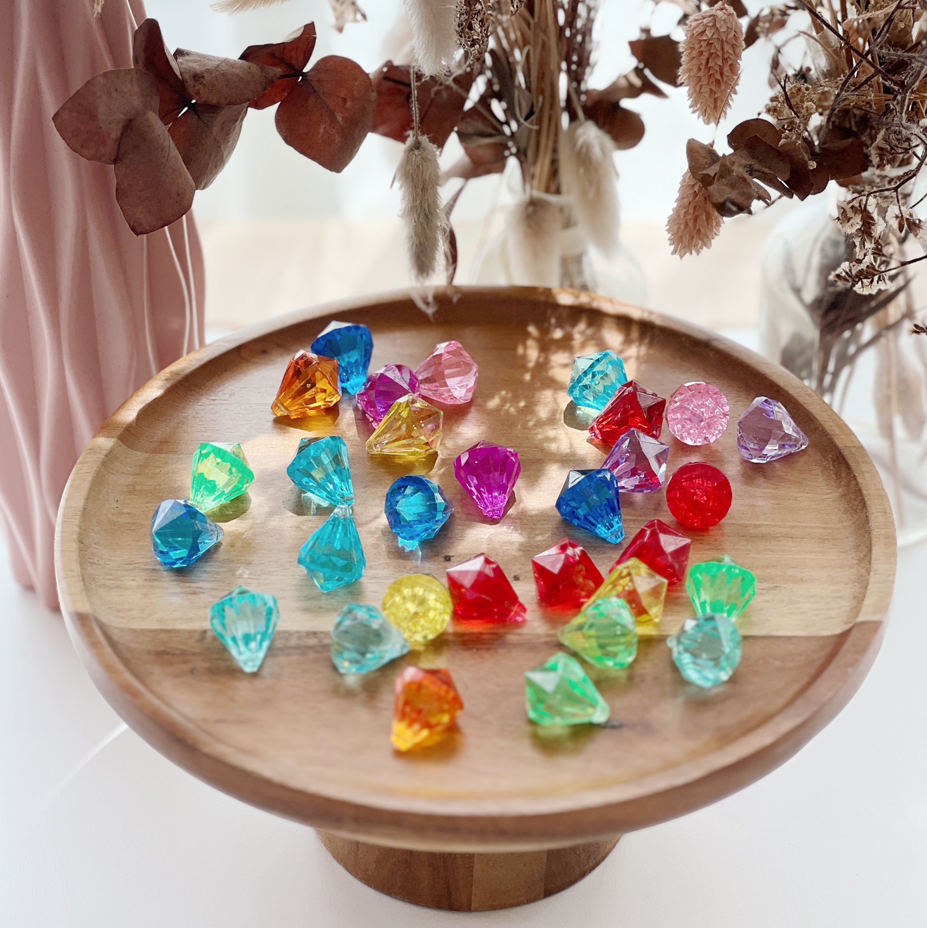 Acrylic Diamonds Sensory Loose Parts Pack