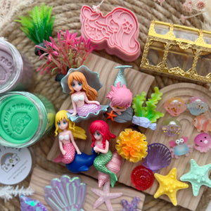 Mermaid Treasure Deluxe Play Dough Kit