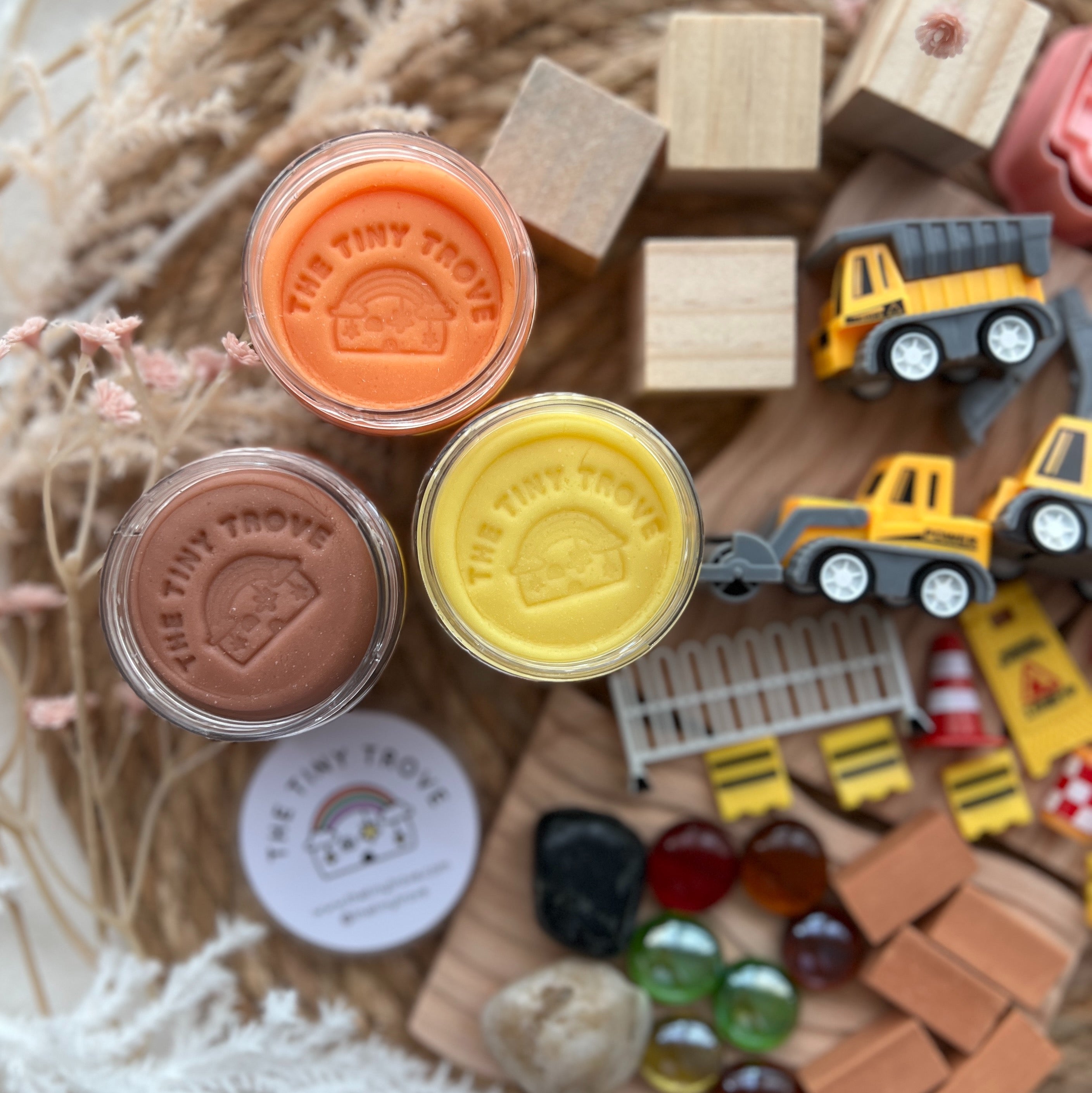 Construction Deluxe Play Dough Kit