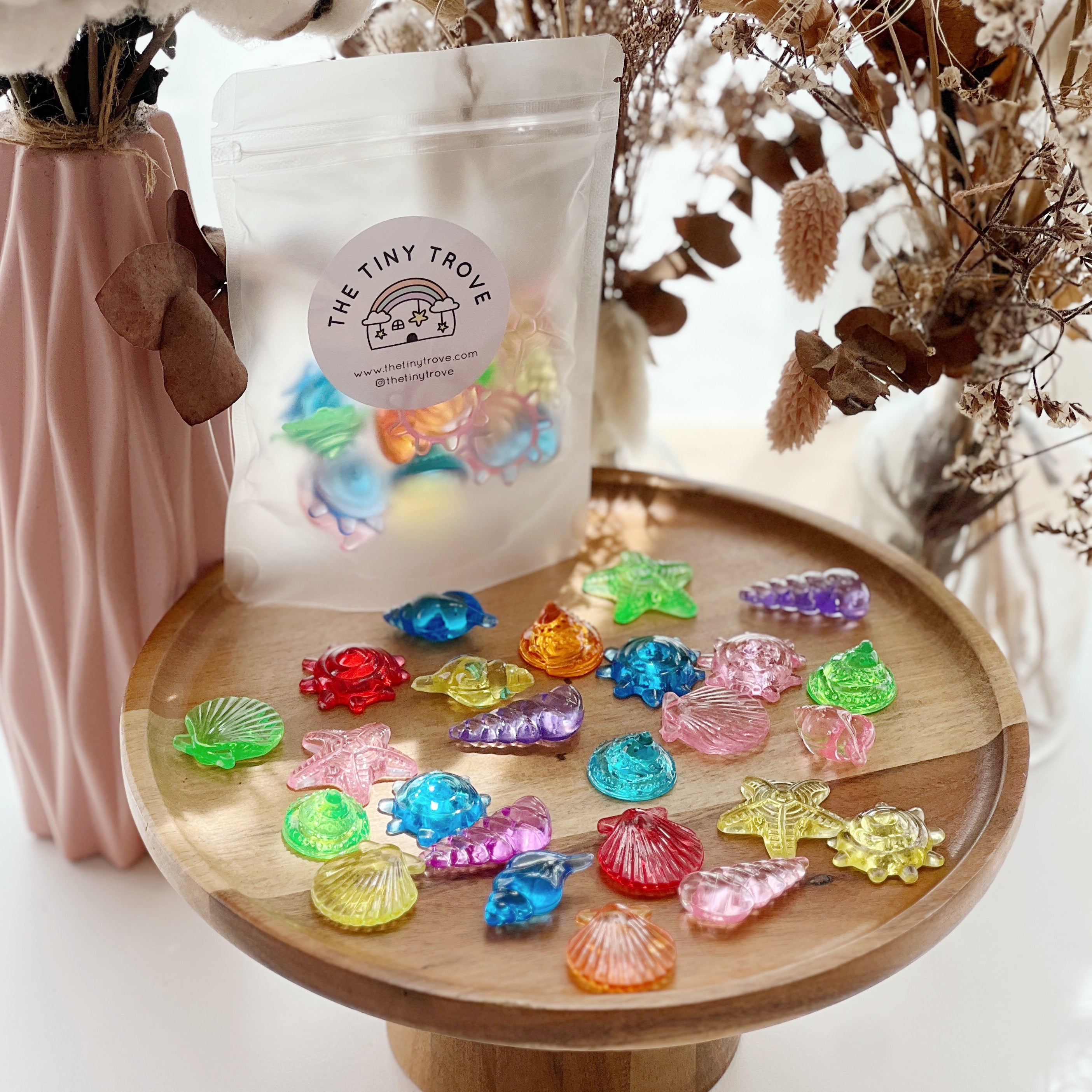 Acrylic Seaside Bliss Sensory Loose Parts Pack