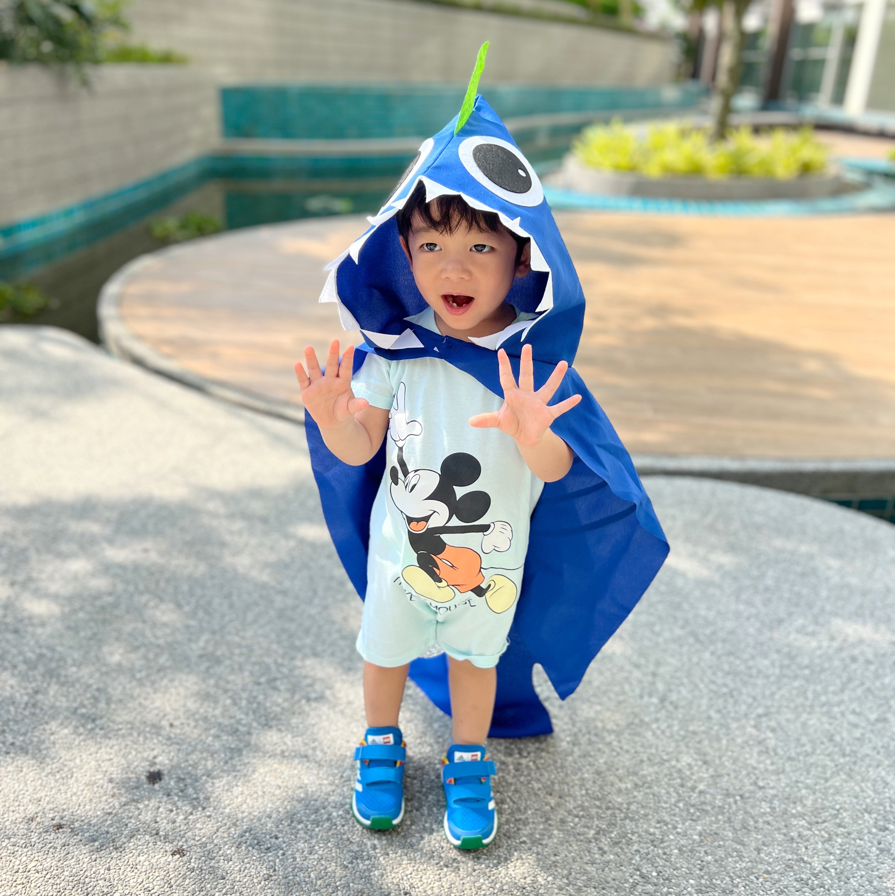 Kids Baby Shark Imagination Cape