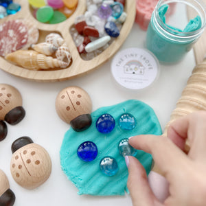 Wooden Ladybug Counting Set