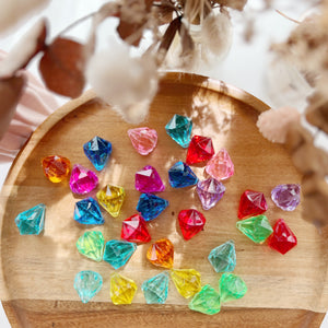 Acrylic Diamonds Sensory Loose Parts Pack