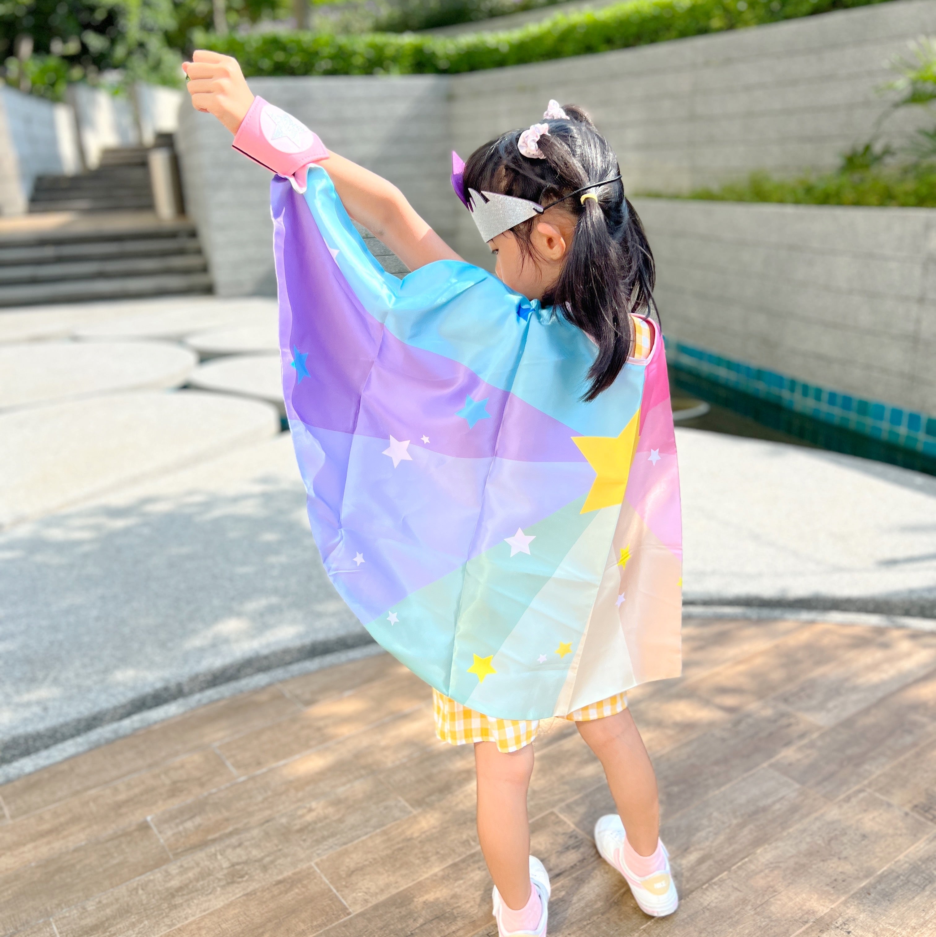 Rainbow Superhero Dress-Up Set